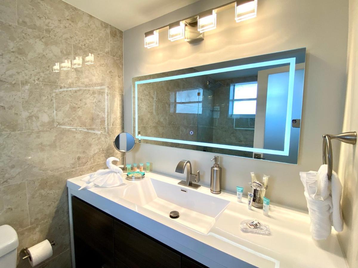 Modern Waterfront Apartment With Miami Skyline View, Free Parking 5 Mins Drive To מיאמי ביץ' מראה חיצוני תמונה
